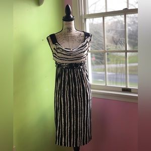 Black and White New York & Company Dress